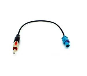 Adaptador de radio de coche fakra din iso conector de antena radio navegador para VW Audi Seat - Imagen 1 de 2
