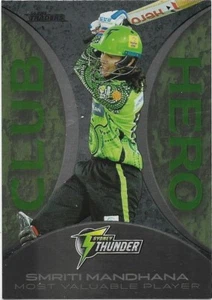 2022/ 23 Cricket Traders Club Hero Parallel (CHP31) S. MANDHANA Thunder 53/70 - Picture 1 of 1