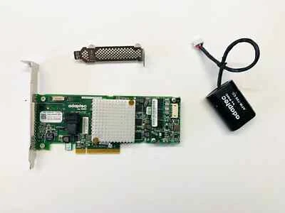 Adaptec ASR-8405 12Gb/s RAID Controller Card + Flash Module SuperCap Kit - Image 1 of 4