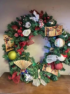 christmas wreaths for front door handmade - Picture 1 of 1