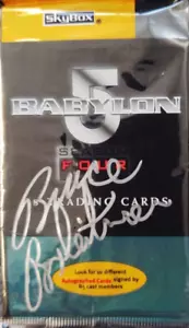 Babylon 5 Season 4 SkyBox Sealed 8 Trading Cards Autograph Bruce Boxleitner NEW - Picture 1 of 1