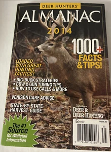 Deer Hunters Almanac 2014 1000+ Facts & Tips Stats FREE SHIPPING - Picture 1 of 3
