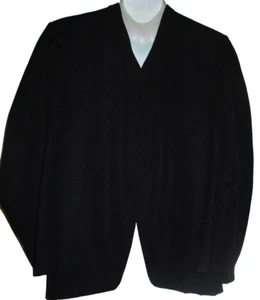 Men's Authentic Amish Black Jacket, Vest 42" Chest, Handmade in Lancaster, PA - Picture 1 of 10