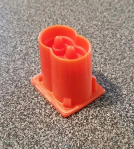 Vintage GI Joe 1986 COBRA NIGHT RAVEN Rear Jet Engine Orange Exhaust - Picture 1 of 5