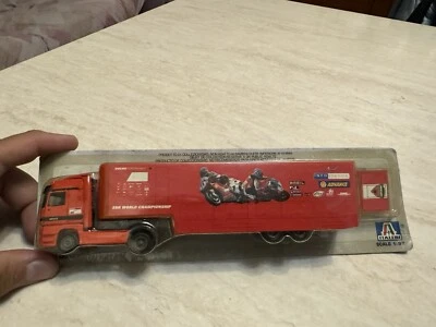 CAMION ITALERI FABBRI SCALA 1:87 PUBBLICITÀ DUCATI NUOVO BLISTER DA COLLEZIONE - Immagine 1 di 4