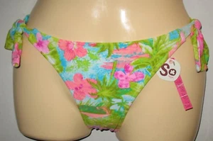 SO - SIZE: X-SMALL - NEW - REVERSIBLE BIKINI BATHING SUIT BOTTOM - Picture 1 of 3