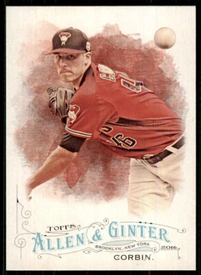 2016 Topps Allen & Ginter Patrick Corbin Arizona Diamondbacks #310 MLB Baseball - Image 1 of 2