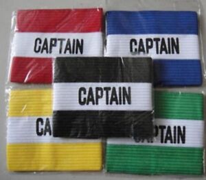 Captain's Arm Band - Youth / Adult size Soccer Football - New
