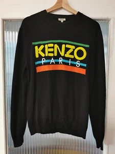 Kenzo Herren Pullover Sweatshirt Schwarz Größe M Original - Bild 1 von 3