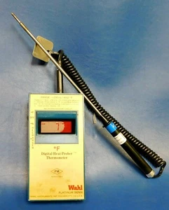 Wahl 392MX Platinum Precision Thermometer with 205 Platinum Probe Untested - Picture 1 of 8