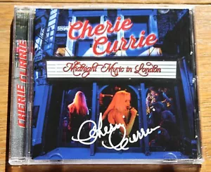 Cherie Currie Midnight Music in London Live 16 Song CD SIGNED the Runaways - 第 1 张/共 2 张