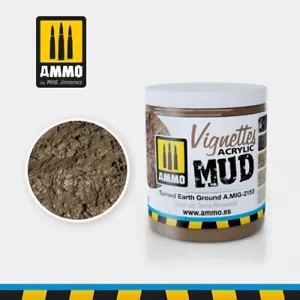 TURNED EARTH GROUND (100 ml) - TEXTURAS REALISTAS - MUNICIÓN - AMIG2153 - Imagen 1 de 1