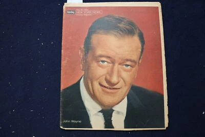 1962 MAY 20 SUNDAY NEWS COLOROTO MAGAZINE - JOHN WAYNE -BASEBALL-OSCARS- E 23193 Foto 1 de 4
