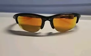 Oakley Half Jacket 1.0 Gloss Black Bronze Iridium Sunglasses 1st Generation Vtg - Picture 1 of 8