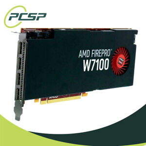 Dell KVMR4 AMD FirePro W7100 8GB GDDR5 Graphics Card 4x DisplayPort