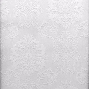 497-32808 VICTORIAN DAMASK PAINTABLE WALLPAPER. PREPASTED. NEW - Picture 1 of 1