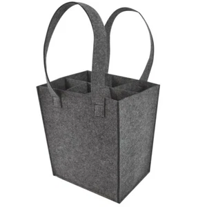Sacchetti per vino 6 bottiglie scatola per vino borsa da viaggio riutilizzabili sacchetti per vino - Foto 1 di 12