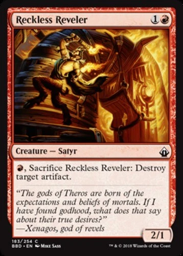 Battlebond - Reckless Reveler - Foil - Image 1 of 1