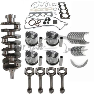 G4GC Engine Overhaul Rebuild Kit - Crankshaft Piston Gasket For Hyundai Kia 2.0L - Picture 1 of 13