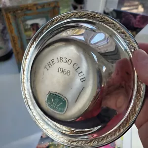 Vintage 1830 Club Havana Club Trophy Bowl from 1968 Cuba Salsa Dance Award - Picture 1 of 24