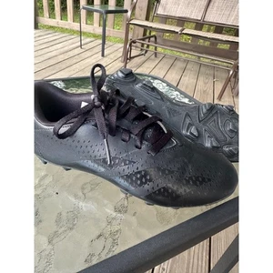 Adidas Predator Soccer Cleats Kids Size 3 Black Athletic Football Shoes - Picture 1 of 7