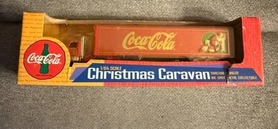 Coca-Cola 1:64 Christmas Caravan Tractor Trailer Die-Cast VTG Collectible 1996 - Image 1 of 2