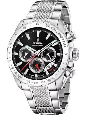 Festina F20668/4 Orologio Uomo Timeless Cronografo 45mm 10ATM - Immagine 1 di 2