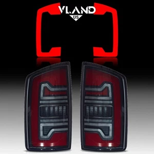 For 2002-2006 Dodge Ram 1500 2500 3500 SMOKE LED Tail Lights Rear Lamp Animation - Bild 1 von 14