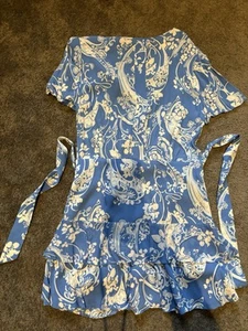 Reiss, Sommerkleid, Kurz, Blau, EU 42 - Bild 1 von 4