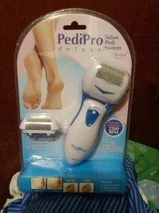 PediPro Deluxe Salon Pedi System. Personal Touch Electronic Foot File BLUE NEW - Picture 1 of 3
