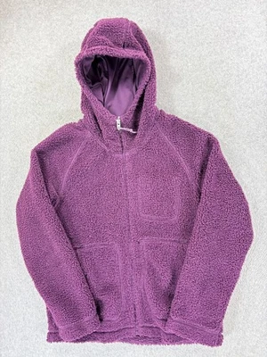 Chaqueta con Capucha The North Face SHERPA Cremallera Completa (Pequeña para Mujer) Púrpura Foto 1 de 4