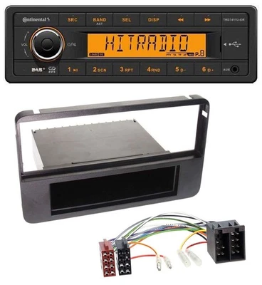 Continental 1DIN DAB MP3 AUX USB Autoradio für Alfa Romeo 159 Brera Spider 06-10 - Bild 1 von 4