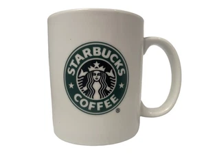 2006 Starbucks 10 Unzen Weiß Kaffeebecher - Bild 1 von 9