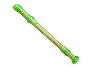 Yamaha Plastic Soprano Recorder Green Ready to Play Student Model - Picture 1 of 4