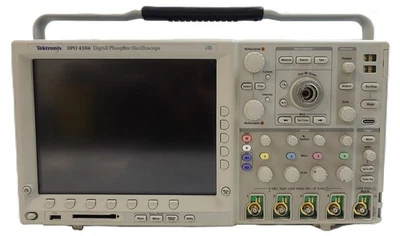 Osciloscopio digital de fósforo de 4 canales Tektronix DPO 4104 1 GHz 5 GS/s excedente Foto 1 de 4