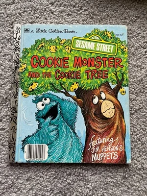 Cookie Monster and the Cookie Tree – Little Golden Book (1977) - Image 1 of 3