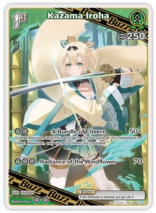 Hololive OCG Kazama Iroha hBP01-051 RR Double Rare Blooming Radiance - Picture 1 of 1