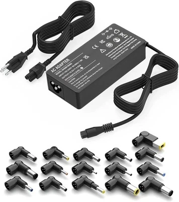 90W Universal AC Adapter Laptop Charger Compatible with LAPTOP CHARGER  - Image 1 of 4