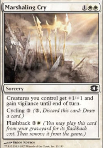 Marshaling Cry - Future Sight #13/180 MTG Magic The Gathering - Image 1 of 1