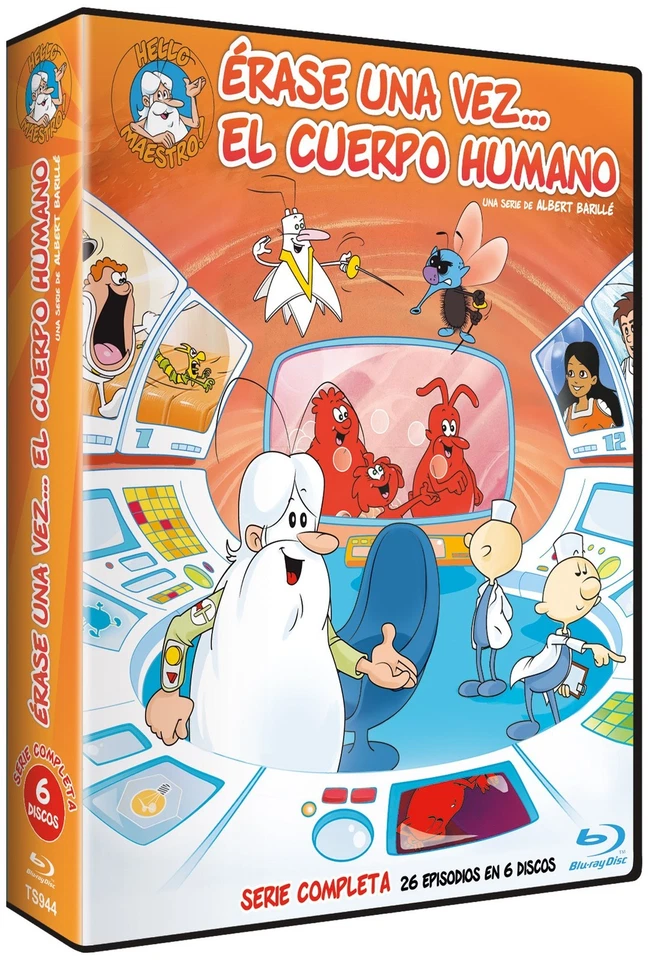 Erase una vez el Cuerpo Humano 6 Discos [Blu-ray] (1986) Il Était Une Fois la Vi - Imagen 1 de 1
