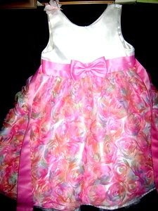 AMERICAN PRINCESS GIRL DRESS NEW 4 Made in Myanmar - Picture 1 of 7