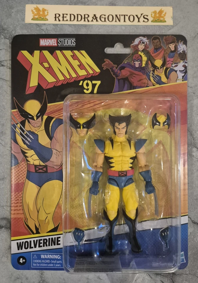 MARVEL LEGENDS X-MEN '97 RETRO WOLVERINE FIGURE NEW SEALED  - Image 1 of 1