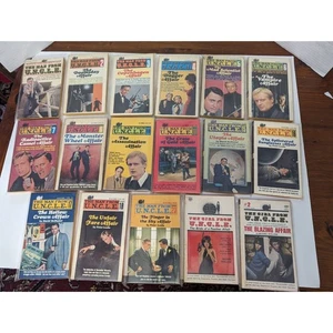 Lot Of 17 Vintage The Man From Uncle Series Books - Imagen 1 de 6