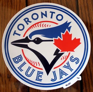 Toronto Blue Jays Baseball Decal Die Cut Static Cling Color Sticker Made USA - Picture 1 of 8