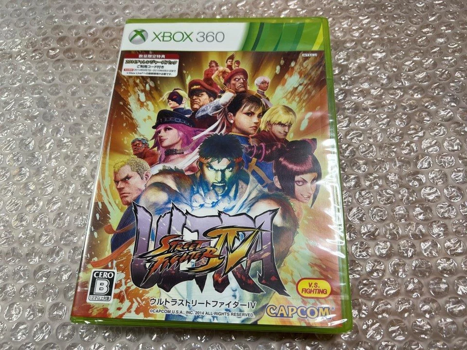 XBOX360 Ultra Street Fighter IV Brand New Japan Import Free shipping FedEx DHL - Image 1 of 4