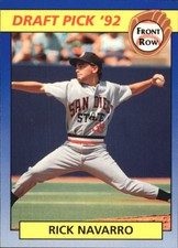 1992 Front Row Draft Picks #48 Rick Navarro