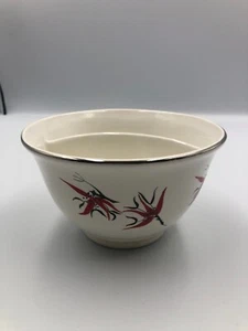 Hall China Eva Zeisel Holiday Pattern Divided Server - Picture 1 of 9