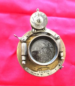 Vintage Bausch & Lomb Rapid Rectilinear Brass Lens Victor Shutter - Picture 1 of 7