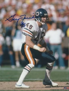 GARY FENCIK CHICAGO BEARS ACTION SIGNED 8x10 - Picture 1 of 1