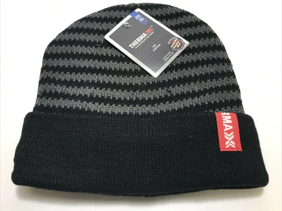Thermax взрослых зимние вязаные чулки крышка Beanie с меховой подкладкой 85g - Изображение 1 из 1
